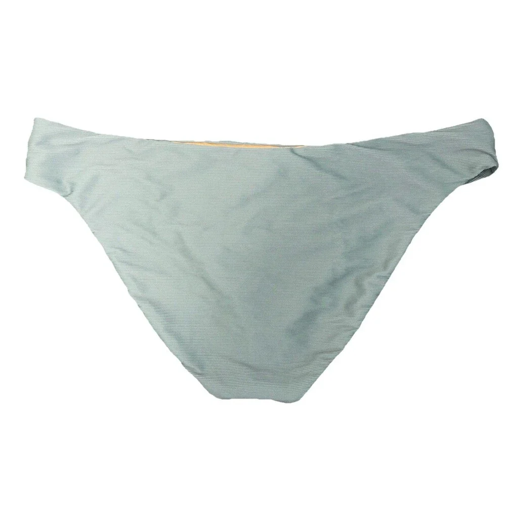 J Crew Ribbed High Rise Bikini Bottom Size 3X Forest Green NWT - Picture 8 of 8